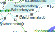 Balatonfenyves alsó szolgálati hely helye a térképen