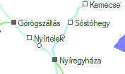 Sóstó szolgálati hely helye a térképen
