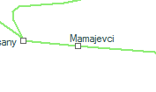 Mamajevci szolglati hely helye a trkpen