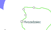 Hvalihova szolgálati hely helye a térképen