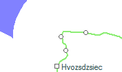 A vonalszakasz helye a térképen