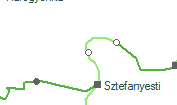 Prilicse szolgálati hely helye a térképen