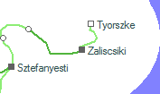 A vonalszakasz helye a térképen