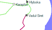 A vonalszakasz helye a térképen