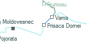 A vonalszakasz helye a térképen