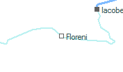 Floreni szolgálati hely helye a térképen