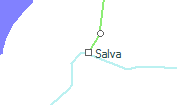 Salva szolgálati hely helye a térképen