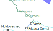 Frumosu szolgálati hely helye a térképen