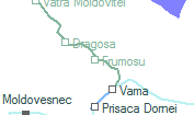 A vonalszakasz helye a térképen