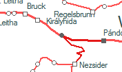 A vonalszakasz helye a térképen