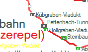 Pettenbach-Tunnel szolgálati hely helye a térképen