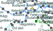 Budafok-Belváros szolgálati hely helye a térképen