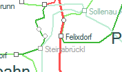 Felixdorf szolgálati hely helye a térképen