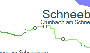Grnbach am Schneeberg szolglati hely helye a trkpen