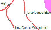 Linz/Donau Ebelsberg szolglati hely helye a trkpen