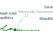 Mátranovák-Homokterenye szolgálati hely helye a térképen