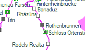 Rothenbrunnen szolgálati hely helye a térképen