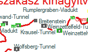 Weinzettelfeld-Tunnel szolgálati hely helye a térképen