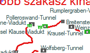 Krausel-Tunnel szolgálati hely helye a térképen