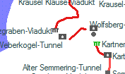 Weberkogel-Tunnel szolgálati hely helye a térképen