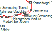 Neuer Semmering-Tunnel szolgálati hely helye a térképen