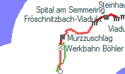 Mürzzuschlag szolgálati hely helye a térképen