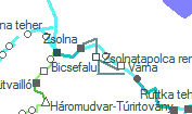 Zsolnatapolca rendezö szolgálati hely helye a térképen