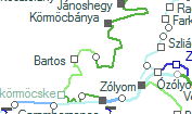 Jastrabá szolgálati hely helye a térképen
