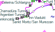 Charnadra-Tunnel II szolglati hely helye a trkpen