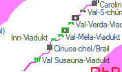 Val-Mela-Viadukt szolgálati hely helye a térképen