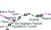 Gonda-Tunnel szolgálati hely helye a térképen