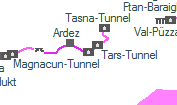 Craista-Tunnel szolgálati hely helye a térképen
