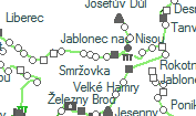 A vonalszakasz helye a térképen