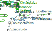 Slovenská Ľupča-Príboj  szolgálati hely helye a térképen