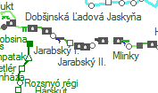 Jarabský I. szolgálati hely helye a térképen