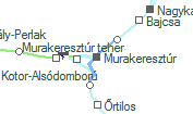 Murakeresztr szolglati hely helye a trkpen