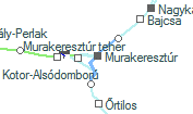 A vonalszakasz helye a térképen