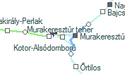 Murakeresztúr teher szolgálati hely helye a térképen