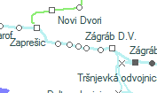 Gajnice szolgálati hely helye a térképen