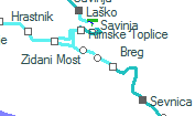 Loka szolgálati hely helye a térképen