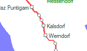 Kalsdorf szolgálati hely helye a térképen