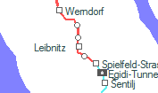 Leibnitz szolgálati hely helye a térképen