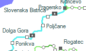 Poljčane szolgálati hely helye a térképen