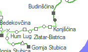 A vonalszakasz helye a térképen