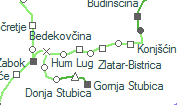 A vonalszakasz helye a térképen