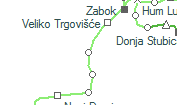 Luka  szolgálati hely helye a térképen