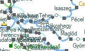 Rákoshegy szolgálati hely helye a térképen