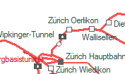 Wipkinger-Tunnel szolglati hely helye a trkpen