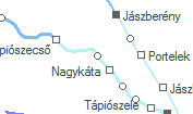 A vonalszakasz helye a térképen