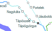 A vonalszakasz helye a térképen